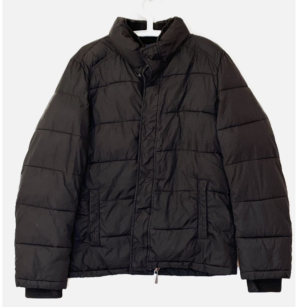 ANDREW MARK Men's Black Puffer Jacket